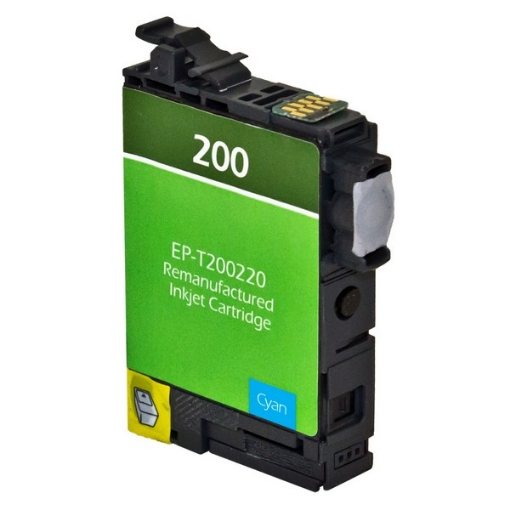 Picture of Compatible T200220 (Epson 200) High Yield Cyan Inkjet Cartridge (450 Yield)