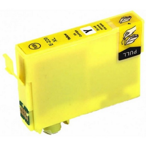 Picture of Compatible T220XL420 (Epson 220XL) Compatible High Yield Epson Yellow Inkjet Cartridge