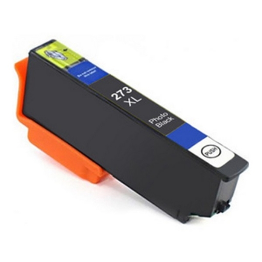 Picture of Remanufactured T273XL120 (Epson 273XL) High Yield Photo Black Inkjet Cartridge (650 Yield)