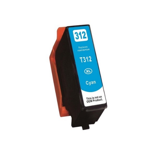 Picture of Remanufactured T312XL220-S (Epson 312XL) High Yield Cyan Ink Cartridge