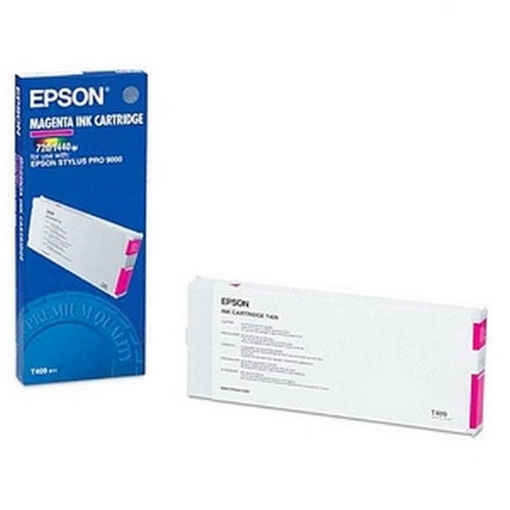 Picture of Epson T409011 (Epson 409) OEM Magenta Inkjet Cartridge