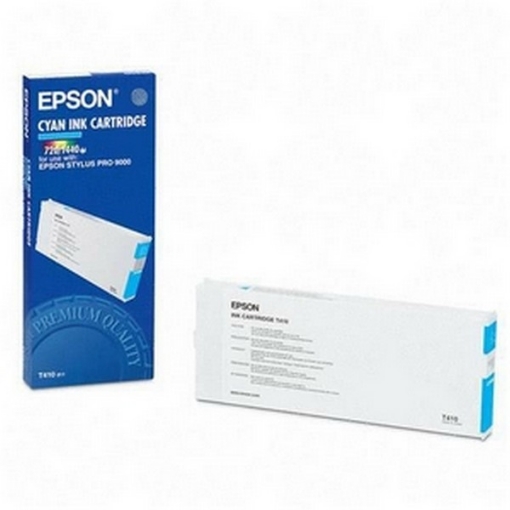 Picture of Epson T410011 (Epson 410) OEM Cyan Inkjet Cartridge