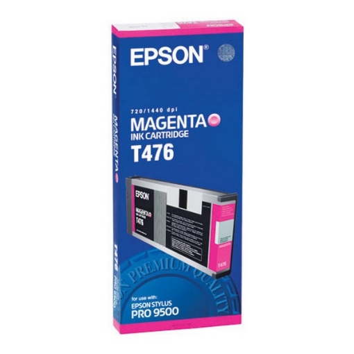 Picture of Epson T476011 OEM Magenta Ink Cartridge