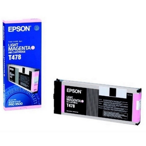 Picture of Epson T478011 OEM Light Magenta Ink Cartridge