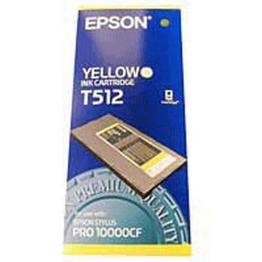 Picture of Epson T512011 OEM Yellow Inkjet Cartridge