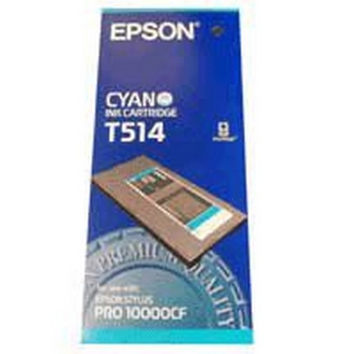 Picture of Epson T514011 OEM Cyan Inkjet Cartridge