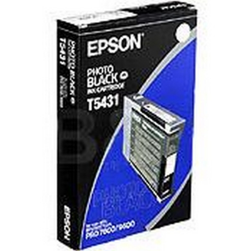 Picture of Epson T543100 OEM Black Inkjet Cartridge