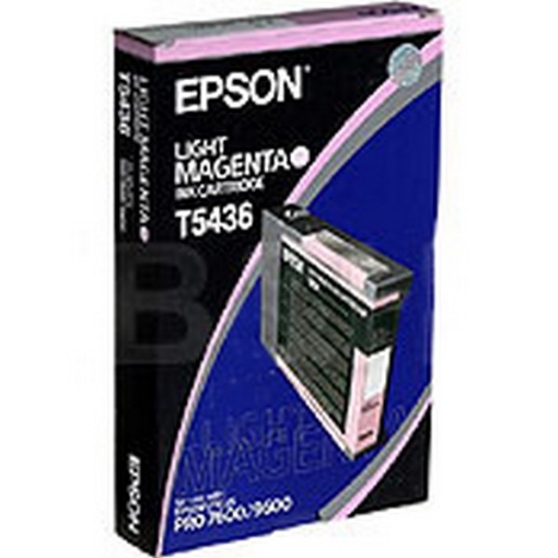 Picture of Epson T543600 OEM Light Magenta Inkjet Cartridge