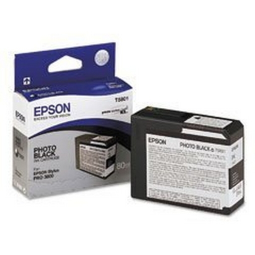 Picture of Epson T580100 OEM Black Ink Cartridge