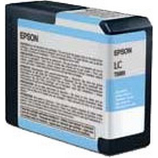 Picture of Epson T580500 OEM Light Cyan Inkjet Cartridge