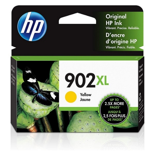 Picture of HP T6M10AN (HP 902XL) High Yield Yellow Inkjet Cartridge (825 Yield)