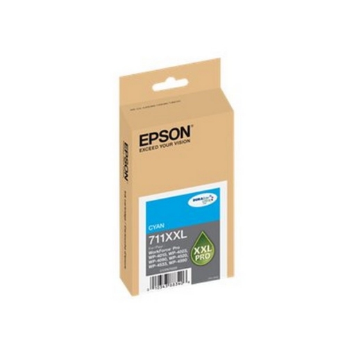 Picture of Epson T711XXL220 (Epson 711XXL) Cyan Inkjet Cartridge (3400 Yield)