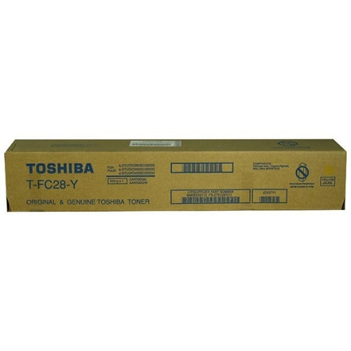 Picture of Toshiba TFC28Y Yellow Toner Cartridge (24000 Yield)