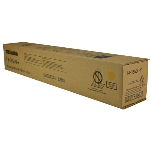 Picture of Toshiba TFC556UY OEM Yellow Toner Cartridge