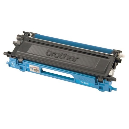 Picture of Brother TN-115C (TN-110C) Cyan Toner Cartridge (4000 Yield)