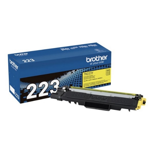 Picture of Brother TN-223Y OEM Yellow Toner Cartridge