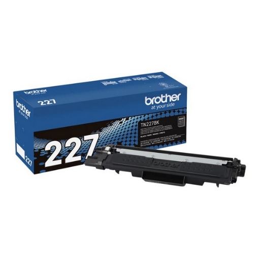 Picture of Brother TN-227BK OEM High Yield Black Toner Cartridge