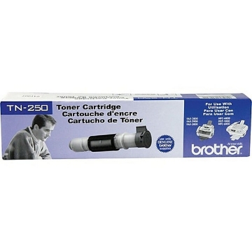 Show details for Brother TN-250 Black Toner Cartridge (2200 Yield) Picture of Brother TN-250 Black Toner Cartridge (2200 Yield)
