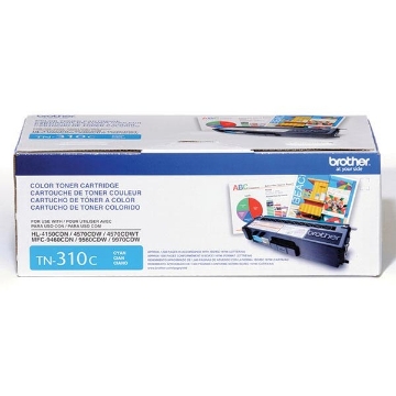 Show details for Brother TN-310Y Yellow Toner Cartridge (1400 Yield) Picture of Brother TN-310Y Yellow Toner Cartridge (1400 Yield)