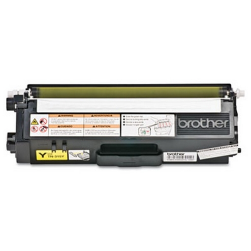 Picture of Compatible TN-315Y Compatible High Yield Brother Yellow Toner Cartridge