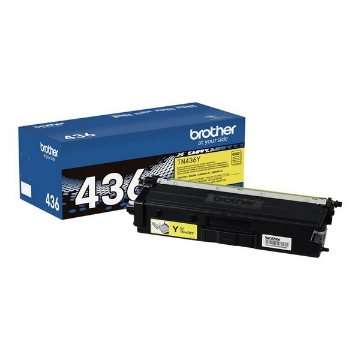 Show details for Brother TN-436Y OEM Super High Yield Yellow Toner Cartridge Picture of Brother TN-436Y OEM Super High Yield Yellow Toner Cartridge