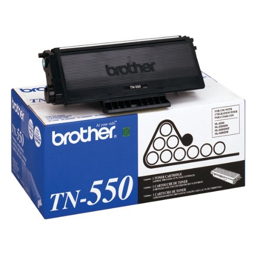 Picture of Brother TN-550 Black Toner Cartridge (3500 Yield)