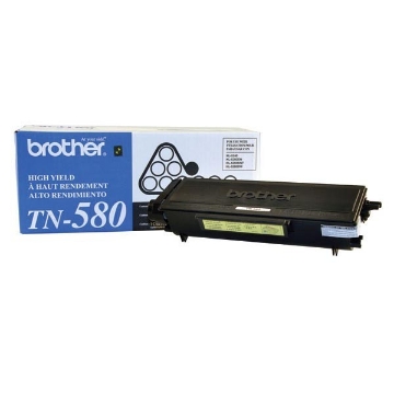 Show details for Brother TN-580 High Yield Black Toner Cartridge (7000 Yield) Picture of Brother TN-580 High Yield Black Toner Cartridge (7000 Yield)