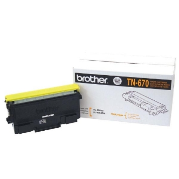 Show details for Brother TN-670 Black Toner Cartridge (7500 Yield) Picture of Brother TN-670 Black Toner Cartridge (7500 Yield)