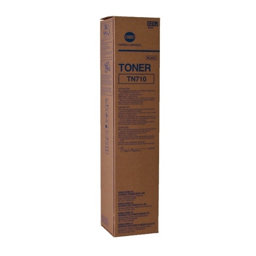 Picture of Konica Minolta TN-710 Black Laser Toner Cartridge (55000 Yield)