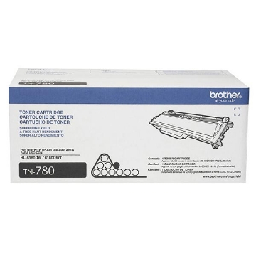 Show details for Brother TN-780 Super High Yield Black Toner Cartridge (12000 Yield) Picture of Brother TN-780 Super High Yield Black Toner Cartridge (12000 Yield)