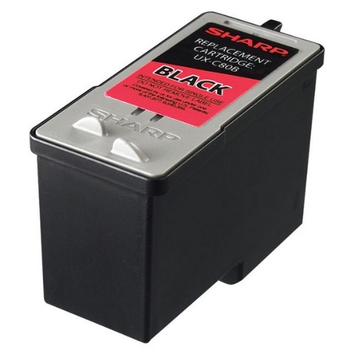 Picture of Sharp UX-C80B OEM Black Ink Cartridge