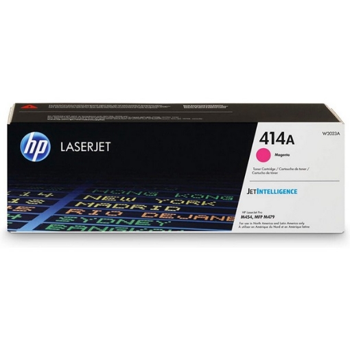 Picture of HP W2023A (HP 414A) Magenta Toner Cartridge (2100 Yield)