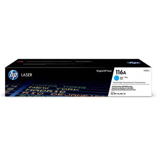 Picture of HP W2061A (HP 116A) Cyan Toner Cartridge (700 Yield)