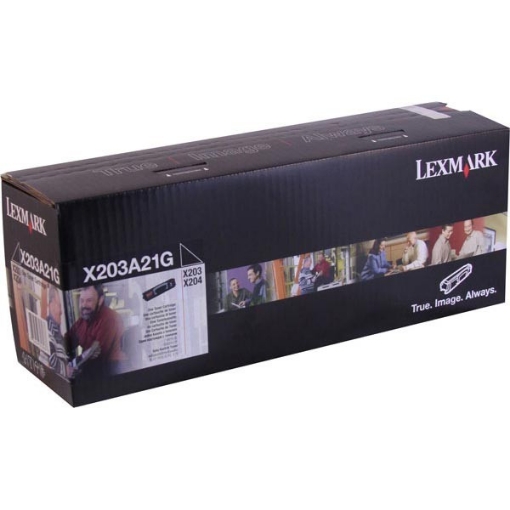 Picture of Lexmark X203A21G OEM Black Laser Toner Cartridge