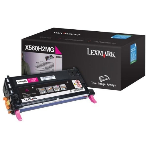 Picture of Lexmark X560H2MG OEM Magenta Toner Cartridge