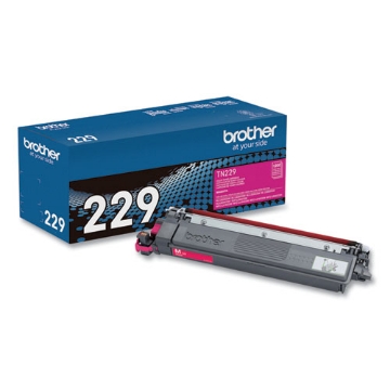 Show details for Brother TN229M Magenta Toner Cartridge (1,200 Yield) Picture of Brother TN229M Magenta Toner Cartridge (1,200 Yield)