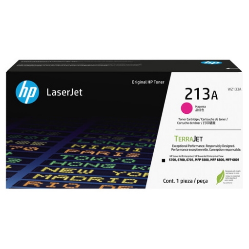 Picture of HP W2133A (HP 213A) Magenta Toner Cartridge (3,000 Yield)